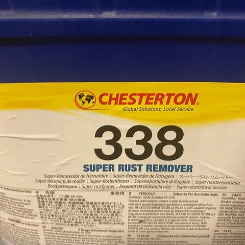 Chất làm sạch Chesterton 338 Super Rust Remover 20L