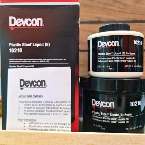 Mát tít Devcon 10210 Plastic Steel Liquid (B) 1lb