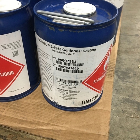 Dowsil 3-1953 Silicone Conformal Coating 18.1kg