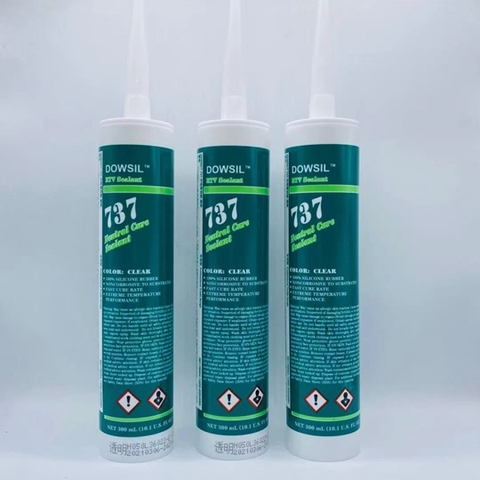 Keo làm kín Dowsil 737 Neutral Cure Sealant White 300ml