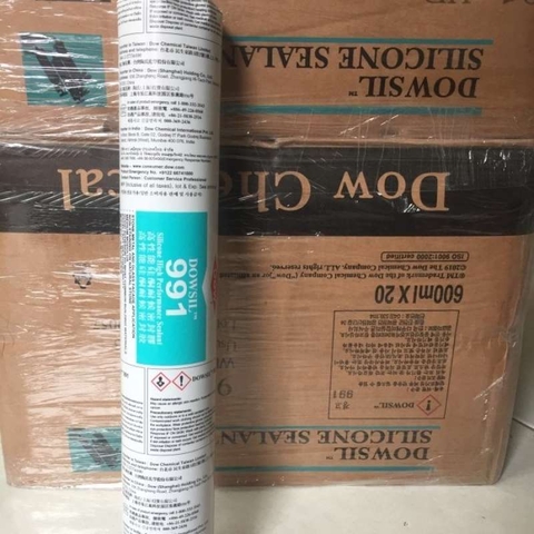 Chất bịt kín Dowsil 991 Silicone High Performance Sealant 600ml