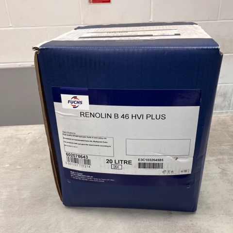 Dầu thủy lực Fuchs Renolin B 46 HIV Plus 20L