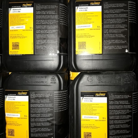 Dầu xích chịu nhiệt độ cao Klubersynth CTH2-260 5L