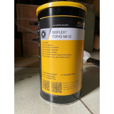 Mỡ bôi trơn Kluber Isoflex Topas NB 52 1kg