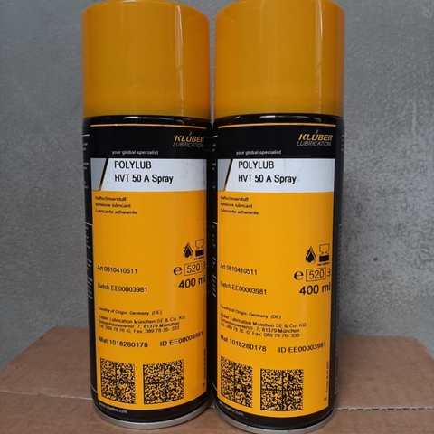 Dầu bôi trơn Kluber Polylub HTV 50A Spray 400ml