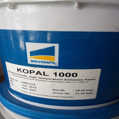 Mỡ đồng Kopal 1000 High Temperature Anti-Seize Paste 20kg
