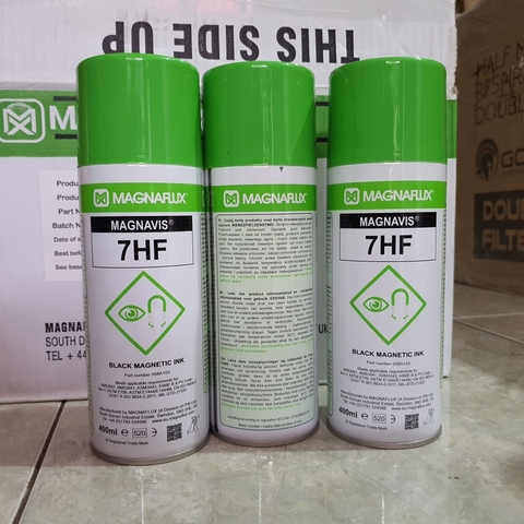 Mực từ Magnaflux Magnavis 7HF Black Magnetic 400ml