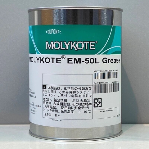 Mỡ bôi trơn Molykote EM-50L Grease 1kg