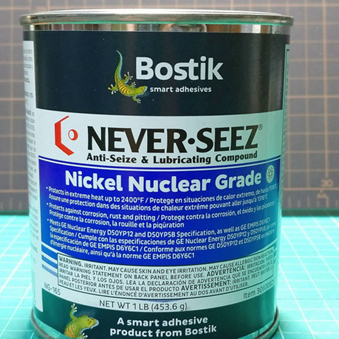 Mỡ bôi trơn Never-Seez NG-165 Nickel Nuclear Grade 453.6g