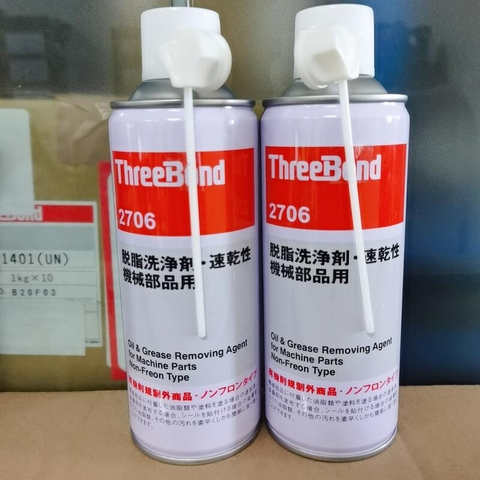 Chất tẩy rửa Threebond 2706 Degreasing Cleaner 420ml