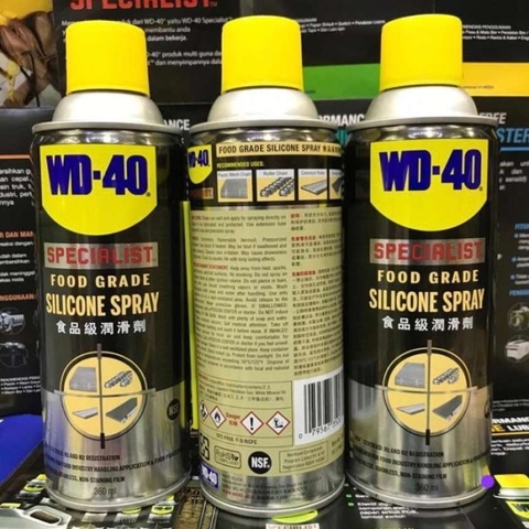 Chất bôi trơn WD-40 Specialist Food Grade Silicone 360ml