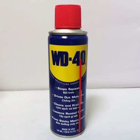 Chai xịt dầu chống rỉ sét WD-40 191ml