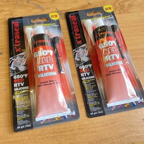 Keo dán X'traseal Silicone 650ºF Red RTV Gasket 85g