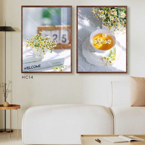 Bộ 2 Tranh Cúc Chào Ngày Mới | HC14