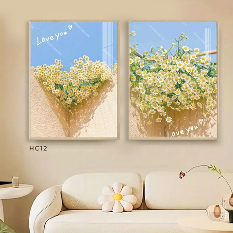 Bộ 2 Tranh Lời Thì Thầm Của Hoa Cúc | HC12