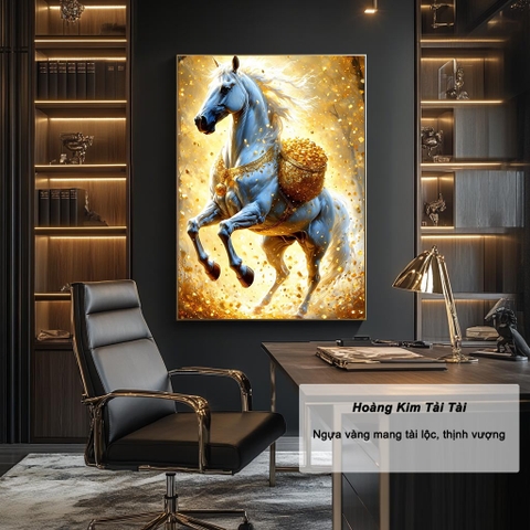 Tranh Hoàng Kim Tải Tài | TN01