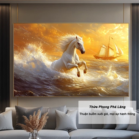 Tranh Ngựa - Thừa Phong Phá Lãng | TN09