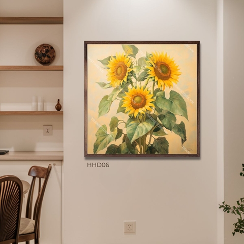 Tranh Bản Giao Hưởng Hoa Hướng Dương | HHD06