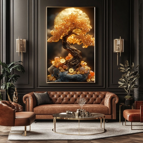 Tranh Cây Tài Lộc Tăng Trưởng | CAY03