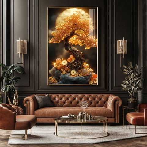 Tranh Cây Tài Lộc Tăng Trưởng | CAY03