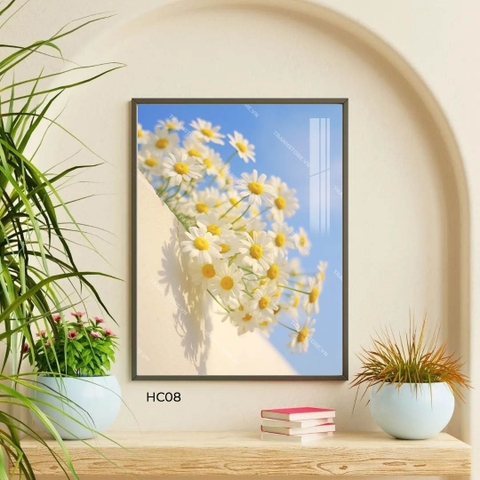 Tranh Cúc Họa Mi Đón Nắng Mai | HC08