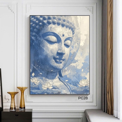 Tranh Đá Diện Phật Nghênh Phong | PG28