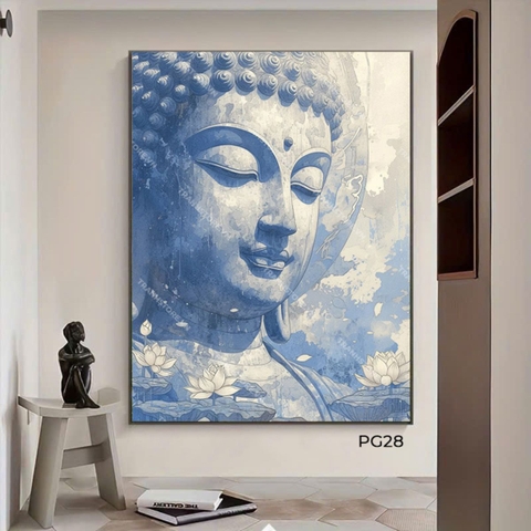 Tranh Đá Diện Phật Nghênh Phong | PG28