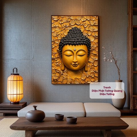 Tranh Diện Phật Tường Quang Diệu Tướng | PG83