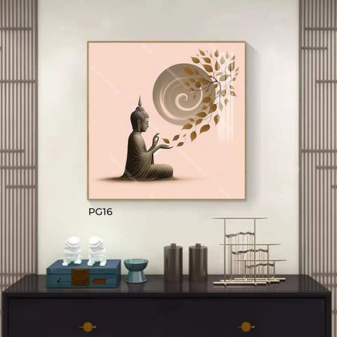 Tranh Đức Phật Chứng Đạo Trước Vòng Luân Hồi | PG16