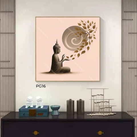 Tranh Đức Phật Chứng Đạo Trước Vòng Luân Hồi | PG16