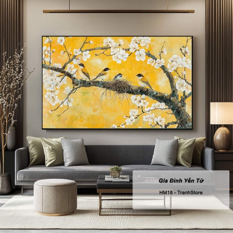 Tranh Gia Đình Yến Tử | HM18
