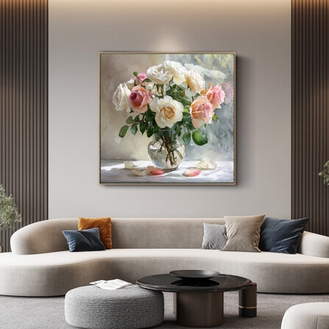 Tranh Hoa Hồng Tinh Khiết | HH10