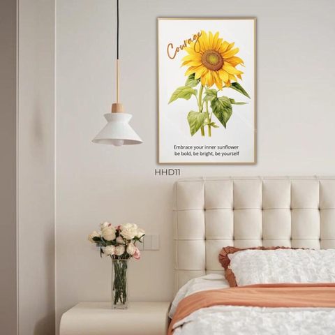 Tranh Hoa Hướng Dương Và Niềm Tin Vào Chính Mình | HHD11
