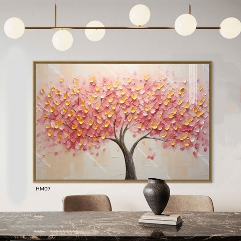 Tranh Mai Anh Đào Mùa Hoa Nở | HM07