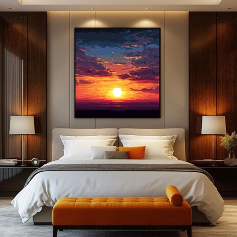 Tranh Mặt Trời Chiếu Rọi | PC16