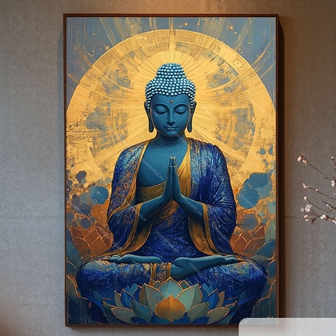 Tranh Phật Dược Sư Cầu Nguyện | PG101