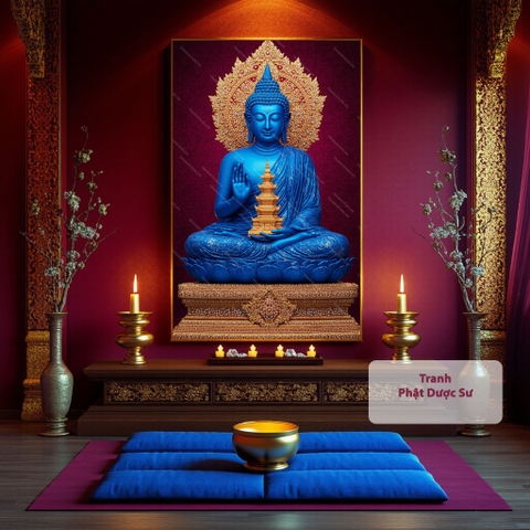 Tranh Phật Dược Sư | PG70