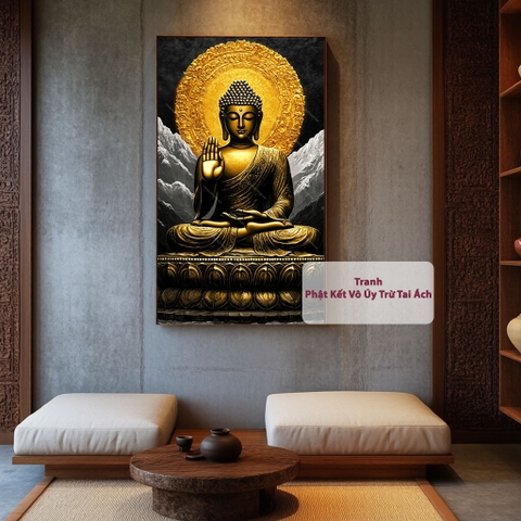 Tranh Phật Kết Vô Úy Trừ Tai Ách | PG104