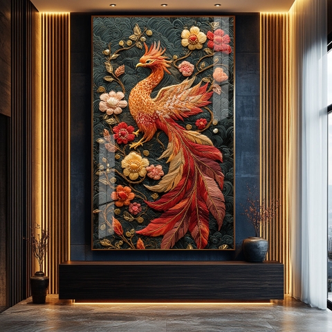 Tranh Phượng Hoàng Cẩm Tú | TL2