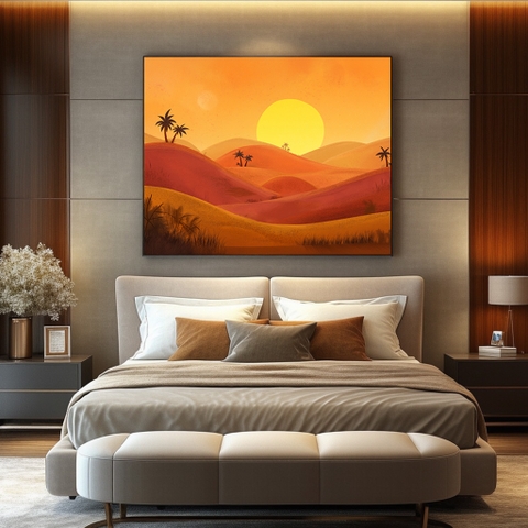 Tranh Sa Mạc Sinh Khí | PC13