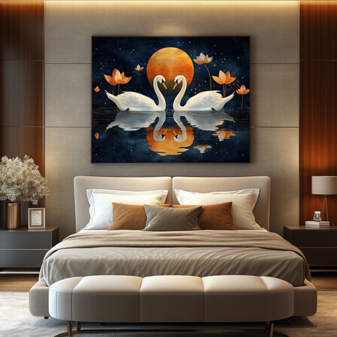 Tranh Thiên Nga Tương Ngộ & Viên Mãn | PT09