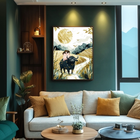 Tranh Thịnh Ngưu Phú Trư | PT03