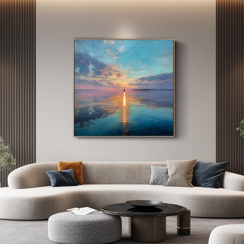 Tranh Thuyền Buồm Phản Chiếu Tâm Hồn | PT22