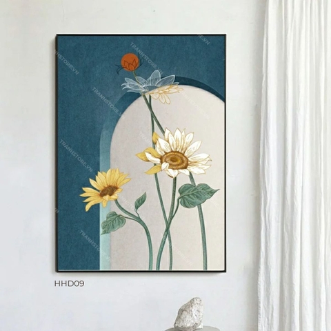 Tranh Vũ Điệu Hướng Dương Dưới Vòm Cửa | HHD09