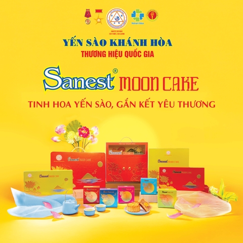 🥮 BÁNH TRUNG THU YẾN SÀO KHÁNH HÒA SANEST MOON CAKE 2025 * TINH HOA HỘI TỤ – GẮN KẾT YÊU THƯƠNG 🥮