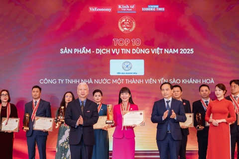 YẾN SÀO ĐẢO THIÊN NHIÊN KHÁNH HÒA- TOP 10 THƯƠNG HIỆU SẢN PHẨM – DỊCH VỤ TIN DÙNG VIỆT NAM 2025