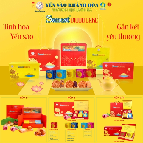 ✨🌕 SANEST MOONCAKE 2025 – DIỆN MẠO MỚI, CHẤT LƯỢNG TUYỆT HẢO 🌕✨
