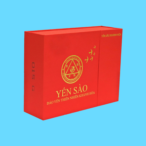 Yến sào đảo yến thiên nhiên tinh chế mẫu hộp quà tặng 50g