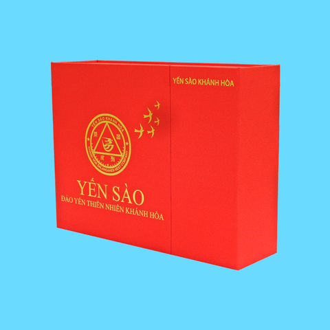 Yến sào đảo yến thiên nhiên tinh chế mẫu hộp quà tặng 50g