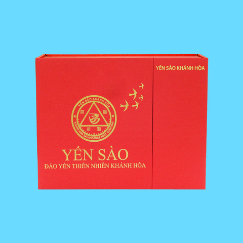 Yến sào đảo yến thiên nhiên tinh chế mẫu hộp quà tặng 50g
